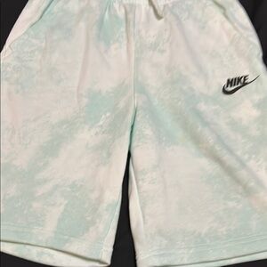 Nike Kids Tie-Dye Shorts - Mint